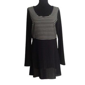P Luca L long sleeve dress Large Colorblock Stripes